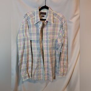 Ariat Pro Series Men's Multicolor Plaid Shirt NWOT